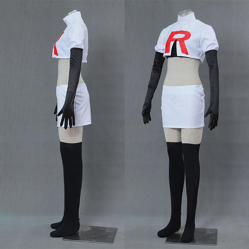 Jessie Cosplay Costumes, Team Rocket Uniform Outfits for Men's and ...