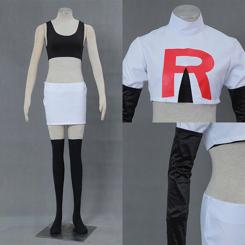 Jessie Cosplay Costumes, Team Rocket Uniform Outfits for Men's and ...