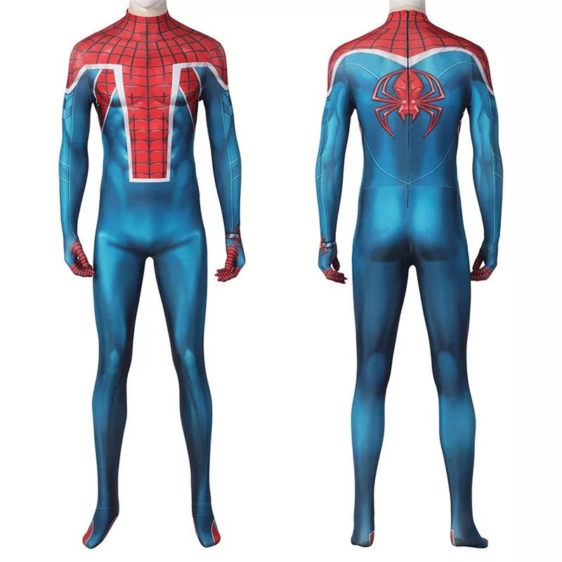 Billy/William Braddock Cosplay Costumes, Spider-UK Suit Zentai Jumpsuit ...