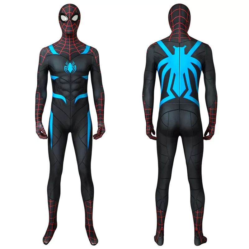 Peter Parker Cosplay Costumes, 3D Secret War Suit Zentai Jumpsuit for ...