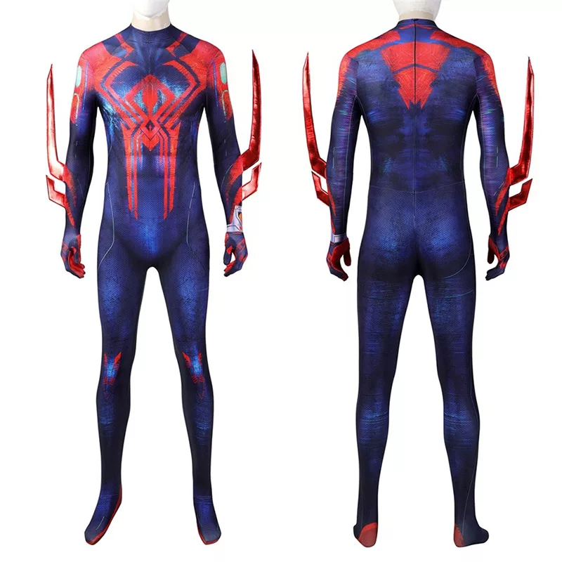 Miguel O'Hara Cosplay Costumes, 3D Spider-Man's 2099 Original Black ...