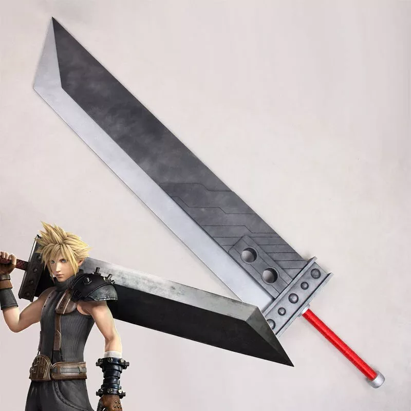 Cloud Strife Weapon Prop Buster Sword For Mens And Womens Childrens