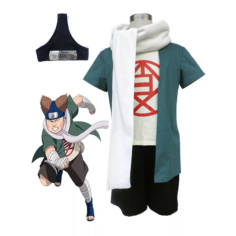 Chōji Akimichi Cosplay Costumes, Shoku Green Fights Uniform Outfits For 