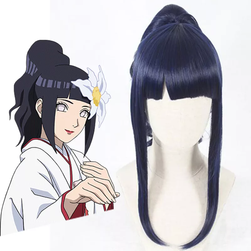 Hinata Hyuga Wedding Wig for Men's and Women's Children's Cosplay ...