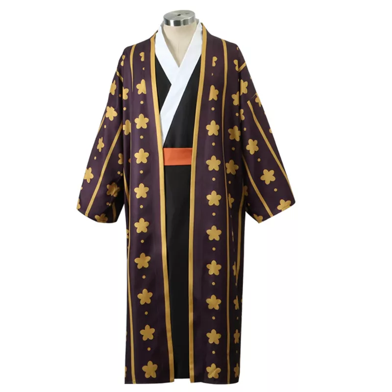 Trafalgar D. Water Law Cosplay Costumes, Wano Country Yukata Kimono ...